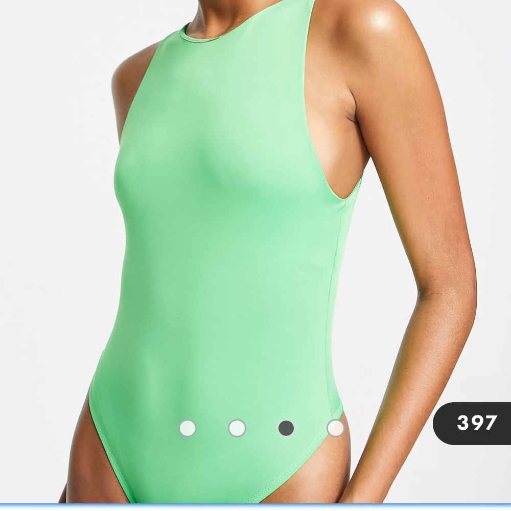 nasty gal green body suit